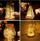 Светодиодные гирлянды-огоньки с серебряной проволокой, 5 м, 50 LED, USB, теплый белый свет - изображение 3