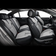 Комплект 3D чехлов на сиденья авто 15шт передние и задние BELTEX Manhattan авточехлы жаккард универсальные Серый (BX86200) - изображение 7