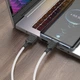 Кабель HOCO X90 Cool silicone charging data cable for Type-C White (6931474788450) - зображення 4