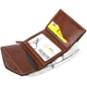 Кожаный кошелек GRANDE PELLE 10х9.5х2 см 000296594 - изображение 6