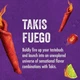 Чипсы Takis Fuego Hot Chili Pepper & Lime Flavored Extreme Spicy Rolled Tortilla Chips 28.4г - изображение 4