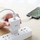 Мережевий зарядний пристрій з кабелем HOCO C76A Plus Speed source PD20W charger set(C to iP) White (6931474746924) - зображення 6