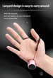 Портативна Bluetooth міні-колонка M1 Bt 5.0 200мАh TWS 3W об'ємний звук металевий корпус з ремінцем Black - зображення 8