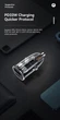 Автомобільний зарядний пристрій Essager 33W Швидка зарядка PPS+PD3.0 Type-C Quick Charge 3.0 USB (699385123411) - зображення 5