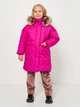 Детское зимнее пальто для девочки Lenne Thalia 23333-271 104 см Фиолетовое (4741593471728) - изображение 1