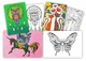 Набор для детского творчества Раскраска цветным песком Colorit Антистресс повышенной сложности (Красный) - изображение 1