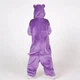 Пижама кигуруми детская Jamboo Кошка Месяц фиолетовая 110 (105-115 см) - изображение 2