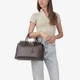 Сумка женская кожаная саквояж средняя Regina Notte Travel bag 3201 Шоколад - изображение 2