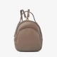 Сумка-рюкзак жіноча шкіряна маленька Regina Notte Backpack 3492 Темний тауп - зображення 1