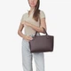 Сумка женская кожаная тоут большая Regina Notte Tote 2458 Бордовый - изображение 2