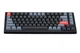 Механічна клавіатура Keychron V1 84Key, Gateron G PRO Blue, USB-A, Hot-Swap, QMK, Knob, EN/UKR, RGB, Frosted Black UKR (V1C2_KEYCHRON) - зображення 1