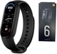 Трекер фитнес браслет Smart Band M6 Black с функцией мониторинга здоровья - изображение 7