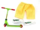 Фингерсамокат с штанишками и мини шузами Scooter Green - изображение 1