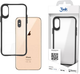 Etui plecki 3MK Satin Armor Case+ do Apple iPhone X/XS Clear (5903108441926) - obraz 1