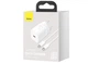 Сетевое зарядное устройство Baseus Super Si Quick Charger 1C 25W + кабель USB C-USB C 1.0m (TZCCSUP-L02) White - изображение 8