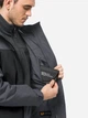 Куртка демисезонная с капюшоном мужская Jack Wolfskin Taubenberg 3In1 Jkt M 1115311-6350 M Темно-серая (4064993503074) - изображение 6
