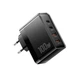 Зарядний пристрій Essager 100W GAN (2xType-C + 2xUSB-A) (Чорний) - изображение 2
