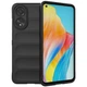 Силиконовый (TPU) чехол Deexe Terra Case для OPPO A78 - Black - изображение 1
