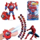 Детская игрушка наручные часы трансформер "Spiderman (Человек-паук)/ Мстители (The Avengers)" с 3d проектором 3046-1 - изображение 1