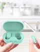 Бездротові bluetooth навушники TWS A6S green - изображение 2