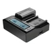 Зарядний Alitek LCD Dual для 2-х акумуляторів Sony NP-F970 / F960 / F750 / F770 / F550, NP-FM50 / FM90 (340200) - зображення 4