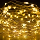 Светодиодная гирлянда нить капля росы 5 м 50 LED от батареек АА теплый белый - изображение 3