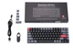 Механічна Bluetooth клавіатура Keychron K3 PRO 84Key, Gateron Red, BT/USB-A, Hot-swap, Low Profile, QMK, White LED, Чорний EN/UKR (K3PH1_KEYCHRON) - изображение 2