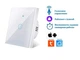 Вимикач Сенсорний WI-Fi smart з підсвічуванням білий одноклавішний - зображення 3