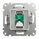 Розетка компьютерная Schneider Sedna Design SDD113451 алюминий - изображение 2