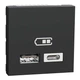 Розетка USB Schneider Unica New NU301854 антрацит - зображення 1