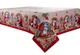 Новорічна скатертина Lefard Home Textile Jouets з люрексом 100х100см (716-030) - зображення 1