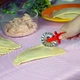 Нож ролик фигурный зубчатый для теста и вырезания чебуреков Ø65х185 мм - изображение 7