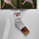 Женские махровые носки теплые Happy and Smile c Сердечком, Серые 36-40р. - изображение 1