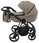 Коляска 2 в 1 Adamex Blanc Eco SA-9 темний капучино - зображення 3