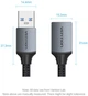 Кабель Vention USB 3.0 - OTG USB3 1 м Black (CBLHF) - изображение 6