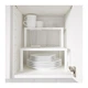 Вставка в полку IKEA VARIERA белый 801.366.22 - изображение 3