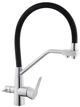 Смеситель для кухни Kroner KRP Edelstahl Klassisch ESG03817BLK - изображение 3
