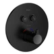Змішувач із термостатом для душу прихованого монтажу Imprese SMART CLICK (ZMK101901238) чорний - зображення 1