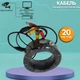 Кабель для камеры видеонаблюдения DVR 20м проводка подключения видеокамеры к регистратору, разъемы BNC+DC - изображение 1