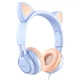 Навушники Hoco W36 Cat ear Dream Blue - изображение 1