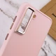 Противоударный TPU Чехол Bonbon Metal Style для Samsung Galaxy S23+ Розовый / Light pink - изображение 5