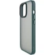 Противоударный TPU+PC Чехол Metal Buttons для Apple iPhone 14 Pro (6.1") Зеленый - изображение 3