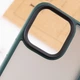 Противоударный TPU+PC Чехол Metal Buttons для Apple iPhone 14 Pro (6.1") Зеленый - изображение 5