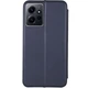 Шкіряний чохол-книжка Classy для Xiaomi Redmi Note 12 4G Темно-синій - изображение 2