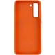 TPU чехол Bonbon Metal Style для Samsung Galaxy S24+ Оранжевый / Papaya - 00000068448_7 - изображение 3