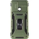 Ударопрочный чехол Epik Camshield Army Ring для Xiaomi Redmi 9C / 10A Оливковый / Army Green - изображение 2