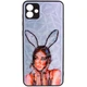 TPU+PC чохол Prisma Ladies для Samsung Galaxy A04 Rabbit - зображення 2