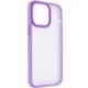 TPU+PC чохол Metal Buttons для Apple iPhone 13 Pro (6.1") Сиреневый - изображение 1