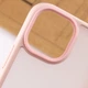 TPU+PC чохол Metal Buttons для Apple iPhone 13 (6.1") Рожевий - зображення 5