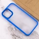 TPU+PC чохол Metal Buttons для Apple iPhone 13 (6.1") Блакитний - зображення 4